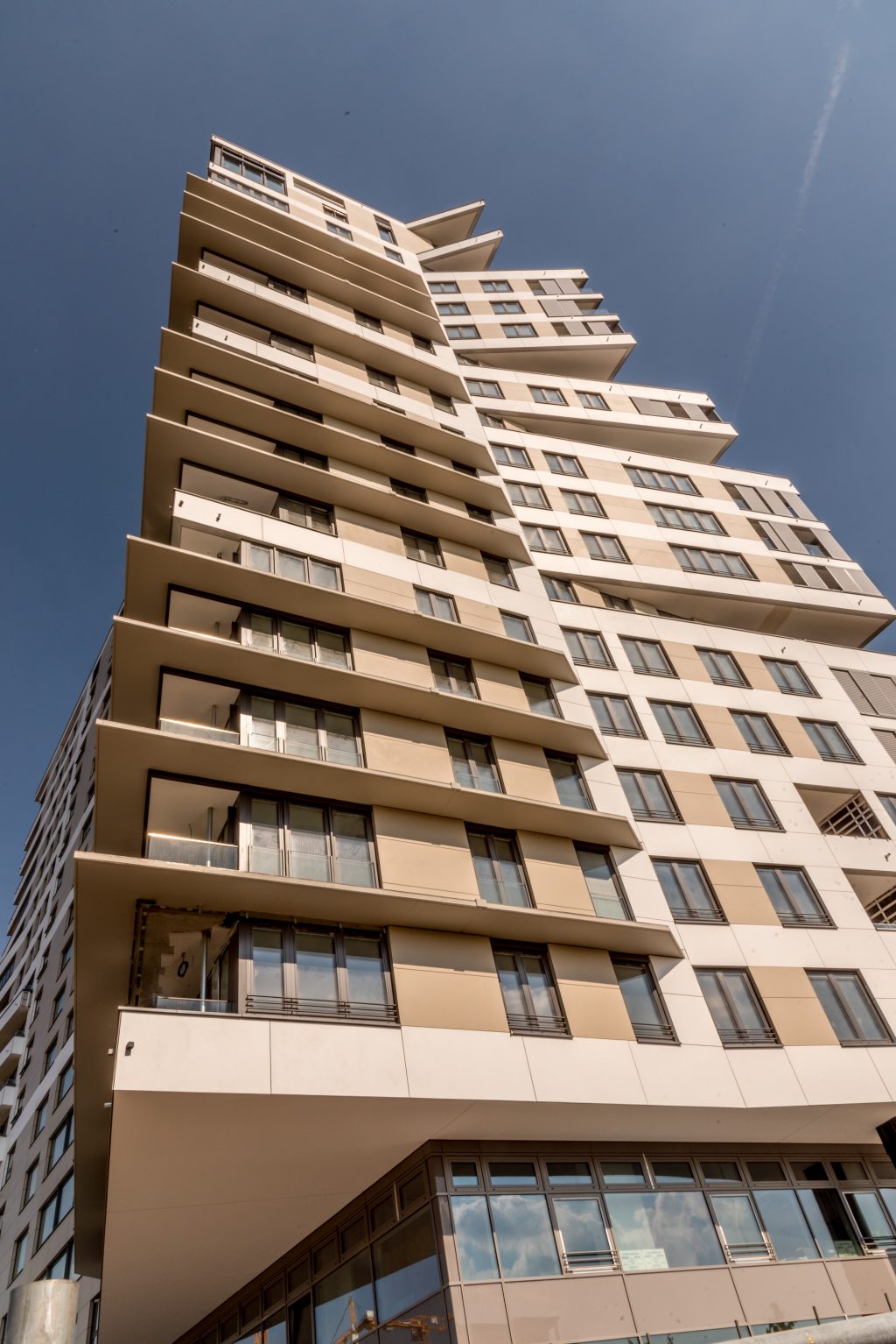 PRAEDIUM: Ein neues Wahrzeichen für das Frankfurter Europaviertel Foto: Nassauische Heimstätte/ Dirk Metzner