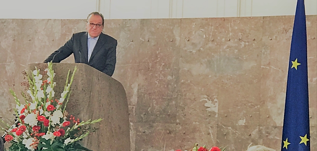 Altstadteröffnung Paulskirche Frankfurt 28.9.2018, Christoph Mäckler